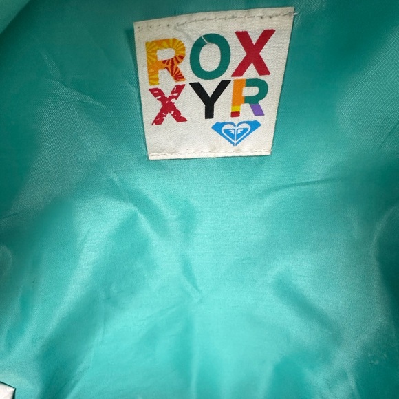 Y2K Roxy Backpack - Teal and muted Shades of Grey - Picture 5 of 7